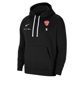 Nike Park 20 Fleece Hoody Schwarz Weiss F010