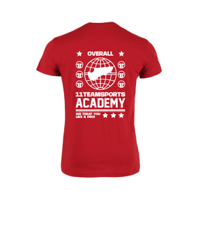 Merch Creator 2.0 T-Shirt Red | #5star + Backprint