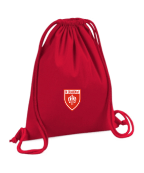 Merch Organic Premium Cotton Gymsack Classic Red