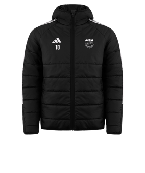 adidas Tiro 24 Winterjacke Schwarz Weiss