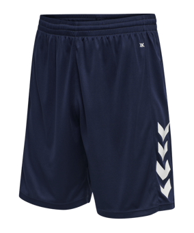 Hummel hmlCORE XK Poly Short Blau F7026 - blau