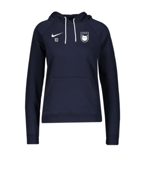 Nike Park 20 Fleece Hoody Damen Blau Weiss F451