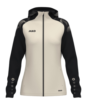 JAKO Sonic Kapuzenjacke Damen Weiß F035 - weiss