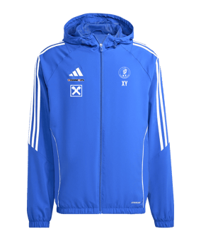 adidas Tiro 24 Windbreaker Blau