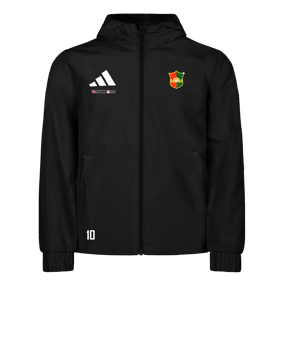 adidas Entrada 26 Regenjacke Schwarz
