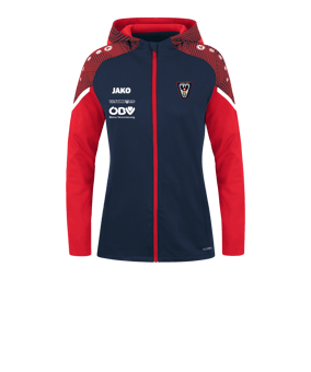 JAKO Performance Kapuzenjacke Damen Blau F909