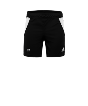 adidas Tiro 24 Short Damen Schwarz Weiss