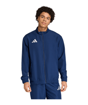 adidas Entrada 26 Präsentationsjacke Dunkelblau - weiss