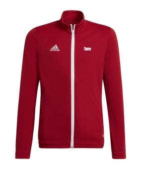 adidas Entrada 22 TK Trainingsjacke Kids Rot