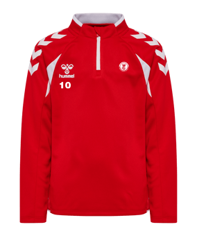 hummel Core 2.0 Half Zip Top Kids Rot F3946