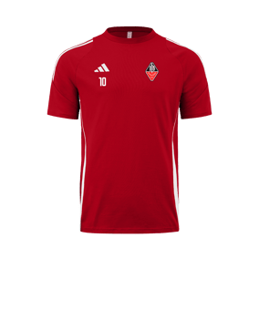 adidas Tiro 24 T-Shirt Rot Weiss