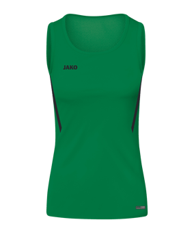 JAKO Challenge Tanktop Damen Grün Schwarz F201 - gruen