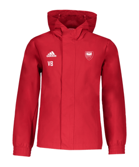 adidas Entrada 22 Allwetterjacke Kids Rot