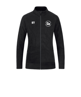 JAKO Fleece Jacke Damen Schwarz F801