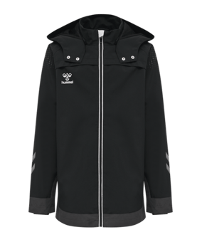 Hummel hmlLEAD Allwetterjacke Kids Schwarz F2001 - schwarz