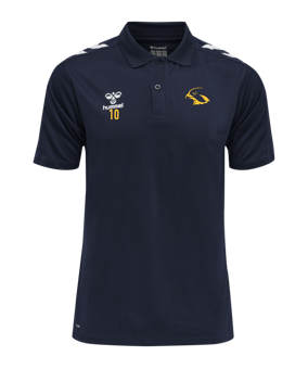 Hummel hmlCORE XK Functional Poloshirt Blau F7026