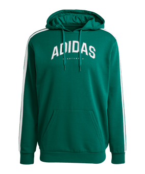 Sweat à capuche adidas College vert - vert