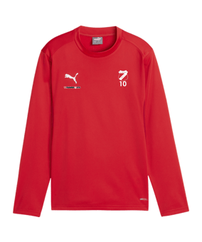 PUMA teamGOAL Training Sweatshirt Kids Rot F01