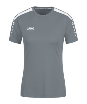 JAKO Power Trikot Damen Grau Weiss F840 - grau