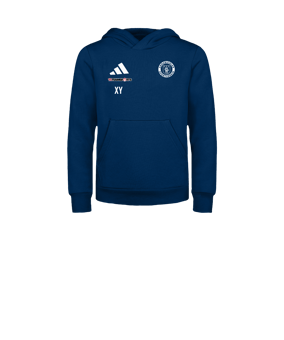 adidas Entrada 26 Hoody Kids Blau
