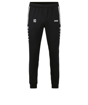 JAKO Allround Präsentationshose Schwarz F800