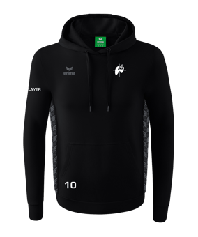 Erima Team Essential Hoody Kids Schwarz