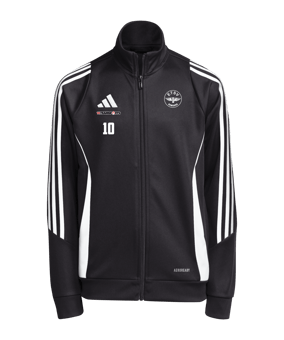 adidas Tiro 24 Trainingsjacke Kids Schwarz Weiss