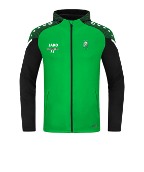 JAKO Performance Kapuzenjacke Grün F221