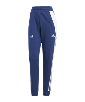 adidas Tiro 24 Trainingshose Damen Blau Weiss