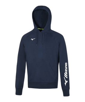 Mizuno Terry Hoody Blau F14 - blau