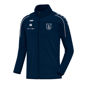 JAKO Classico Trainingsjacke Blau Weiss F09