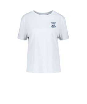 Merch Muser T-Shirt Women White | #logo1c