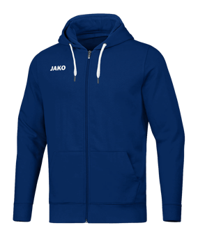 JAKO Base Kapuzenjacke Blau F09