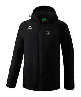 Erima Team Winterjacke Schwarz