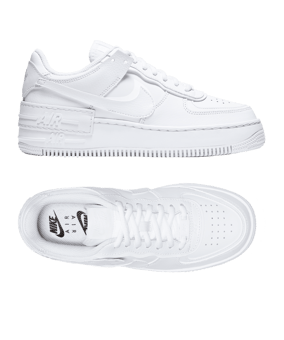 Nike Air Force 1 Shadow Damen Weiss F100 - weiss
