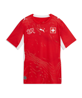 PUMA SFV Schweiz Replica Trikot Home WM 2026 Kids Rot F01 - rot