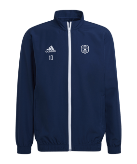 adidas Entrada 22 Präsentationsjacke Blau
