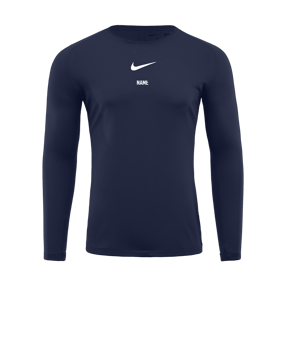 Nike Park First Layer Top langarm Dunkelblau F410