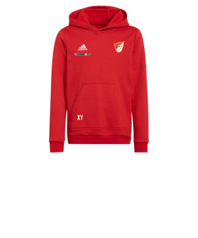 adidas Entrada 22 Hoody Kids Rot