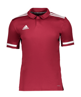 adidas MT19 Poloshirt Dunkelrot - rot