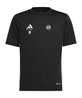 adidas Tabela 23 Trikot Kids Schwarz Weiss