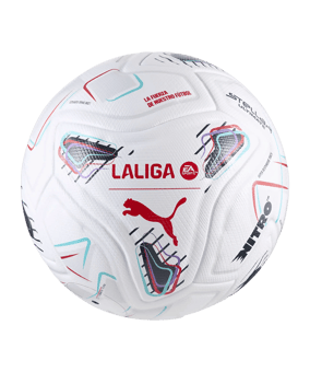 PUMA STELLAR NITRO Ultimate LaLiga Pro Spielball Weiß F01