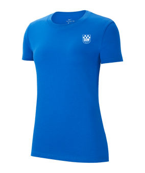 Nike Park 20 T-Shirt Damen Blau Weiss F463