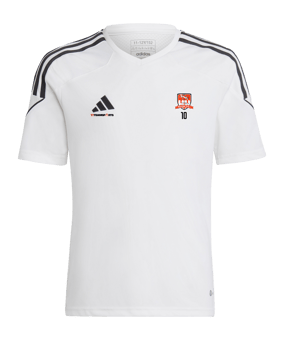 adidas Tiro 23 Trikot Kids Weiss Schwarz
