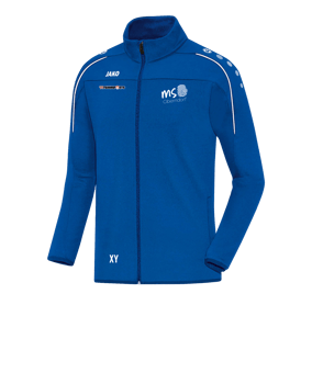 JAKO Classico Trainingsjacke Blau Weiss F04