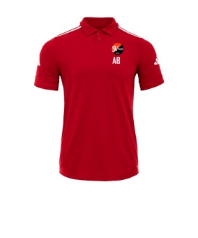 adidas Squadra 25 Polo Rot