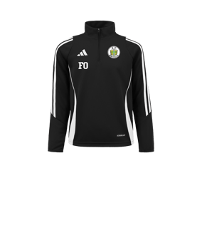 adidas Tiro 24 Trainingstop Kids Schwarz Weiss