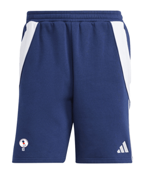 Short adidas Tiro 24 bleu foncé blanc 