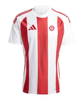 adidas Striped 24 Trikot Weiss Rot