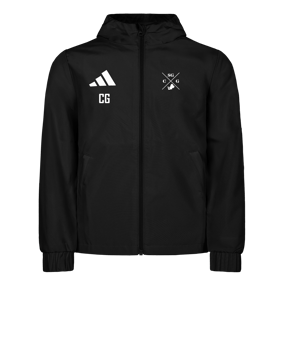 adidas Entrada 26 Regenjacke Schwarz